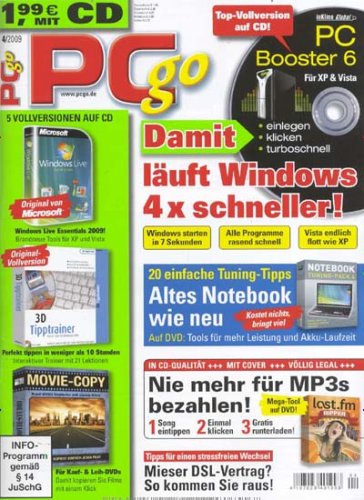PC Go mit CD [Jahresabo]